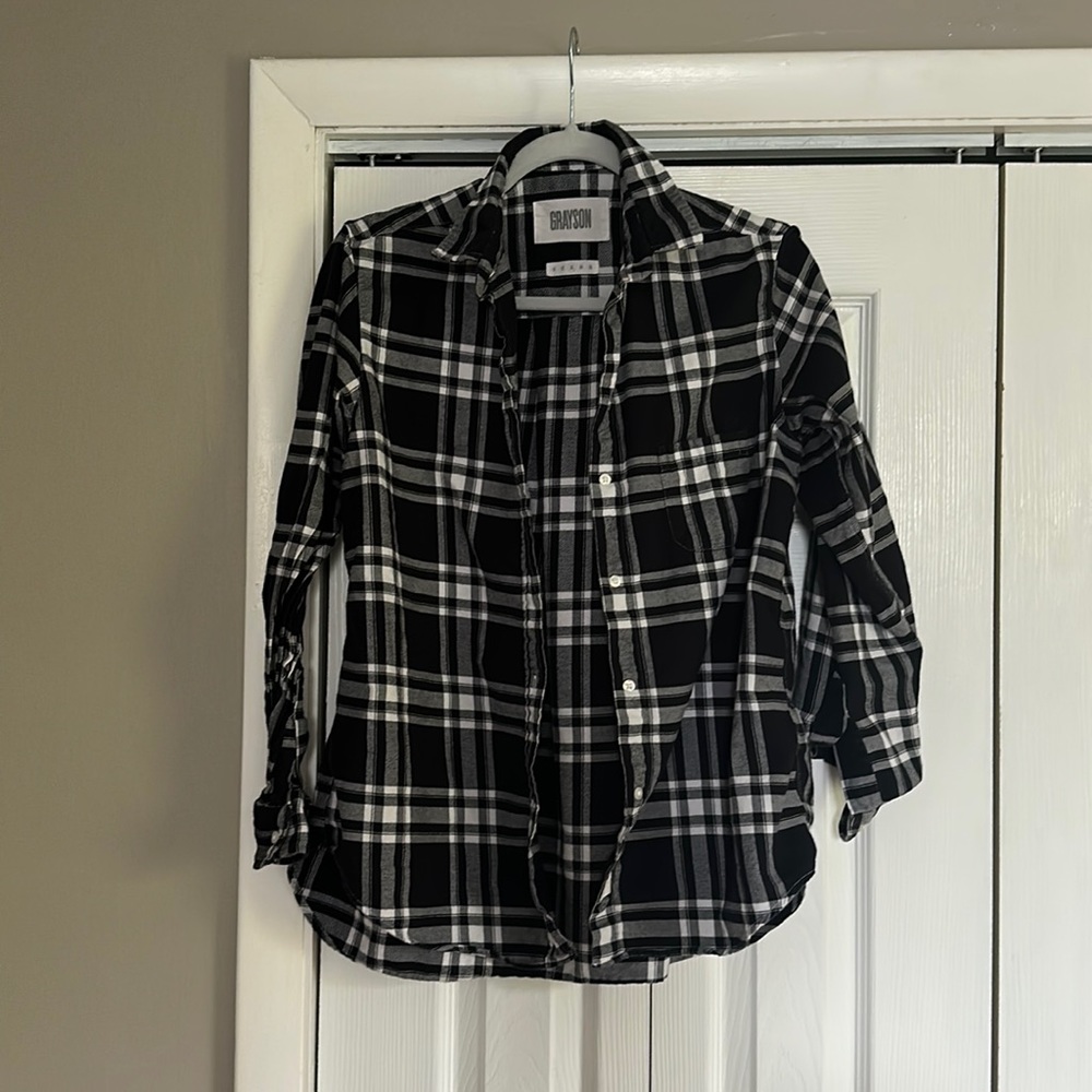 Grayson button down flannel size M (Grayson Size 03)